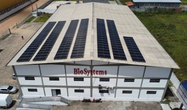 BioSystems NE instala energia solar no centro de distribuição em João Pessoa