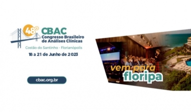 A BioSystems NE participará da 48º edição do Congresso de Análises Clínicas (CBAC) no Costão de Santinho -Florianópolis (SC)